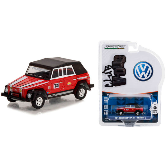 Greenlight Club V-Dub Srs 15 - Volkswagen Type 181 The Thing Red 1:64