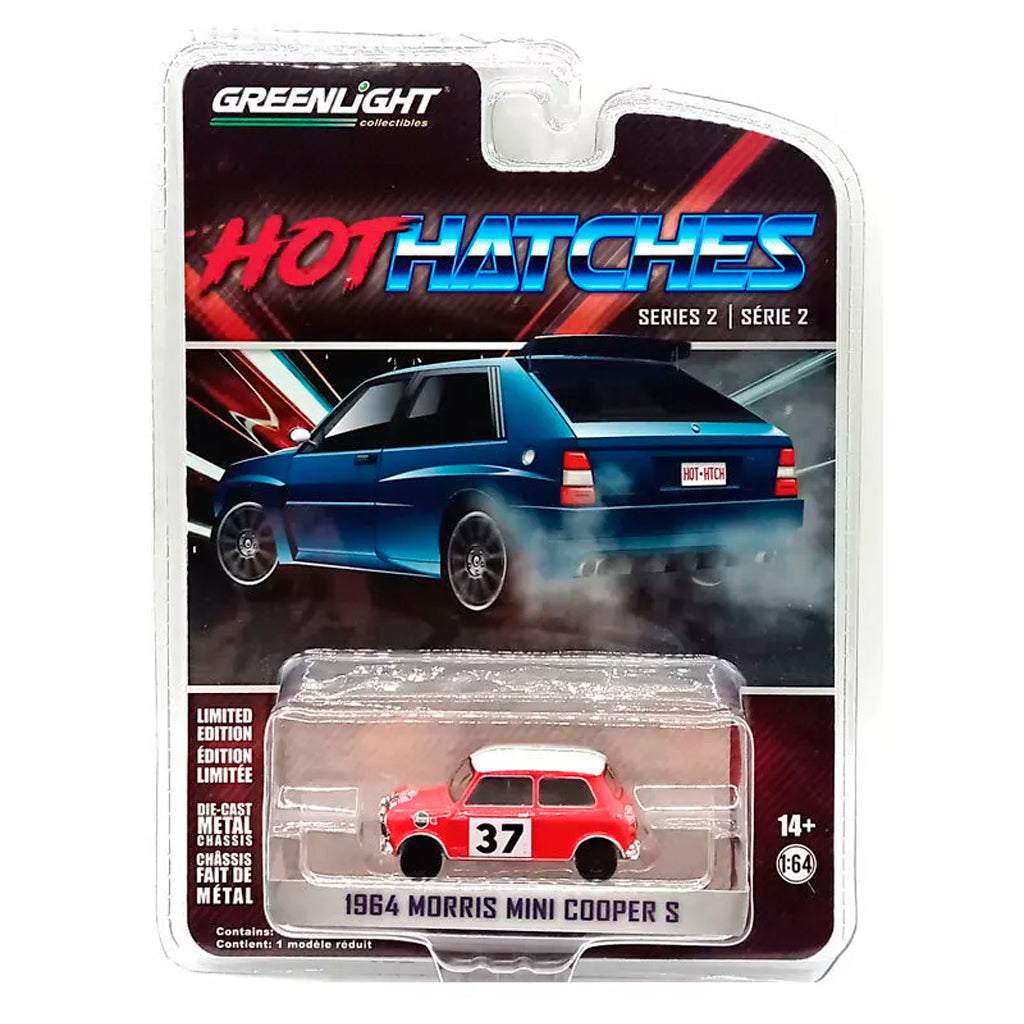 Greenlight Hot Hatches Series 2 - 1964 Morris Mini Cooper S (1:64)