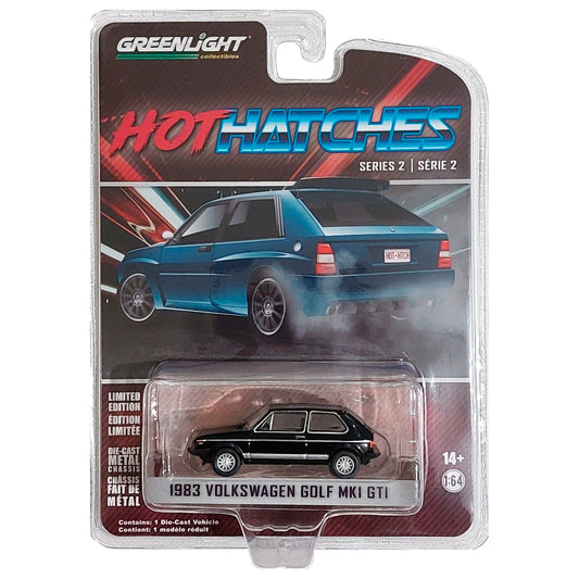 Greenlight Hot Hatches Series 2 - 1983 Volkswagen Golf Mk1 GTI (1:64)