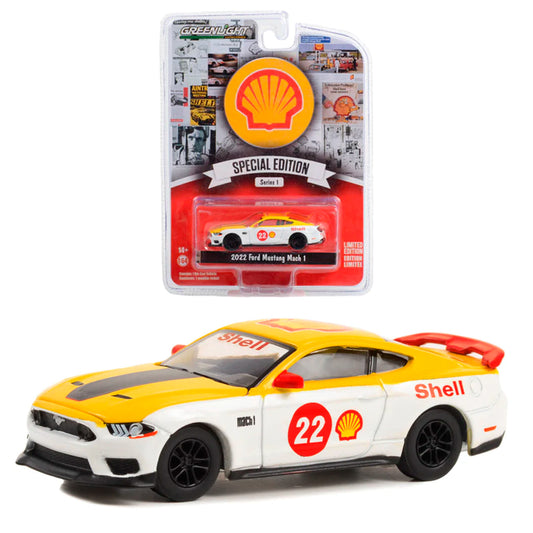 Greenlight Shell Oil Series 1 - 2022 Ford Mustang Mach 1 (1:64)
