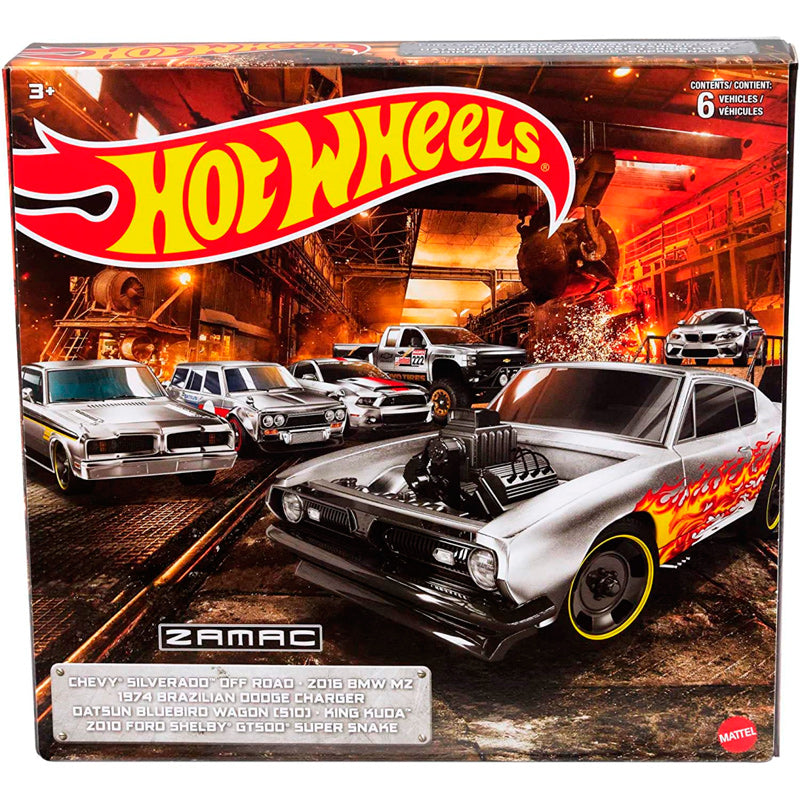 Hot Wheels 2022 Zamac Themed 6 Pack (HDH53)