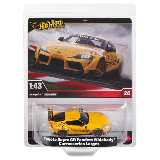 Hot Wheels Premium 1:43 #26 - Toyota Supra GR Pandem Widebody