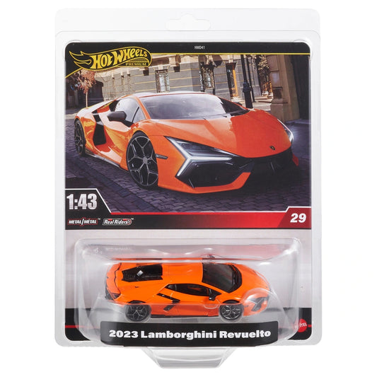Hot Wheels Premium 1:43 #29 - 2023 Lamborghini Revuelto Orange