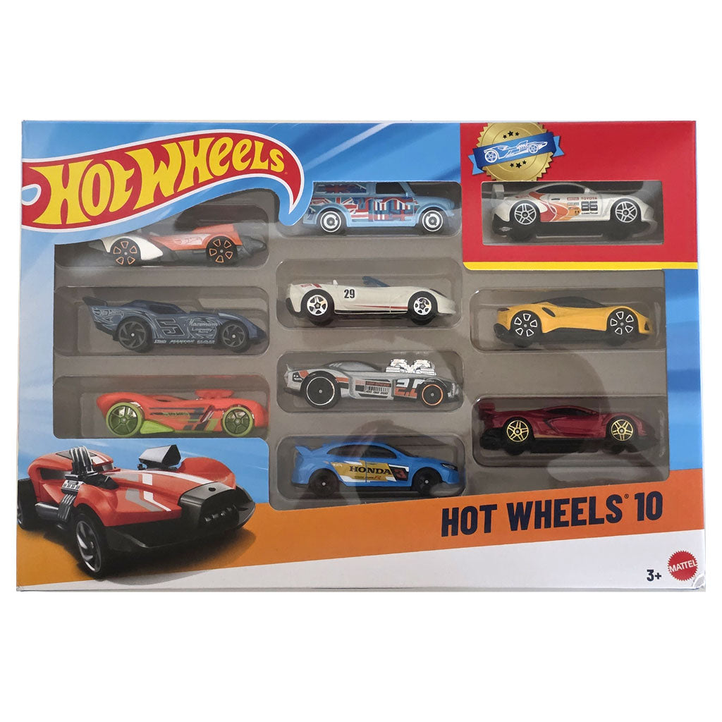 Hot Wheels 10 Car Multi Pack (inc Toyota GR86) (Set D)