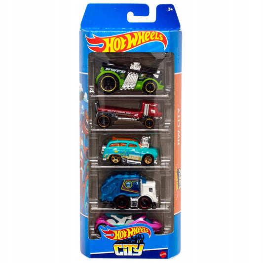 Hot Wheels 5 Car Gift Pack - Hot Wheels City (HFV89)