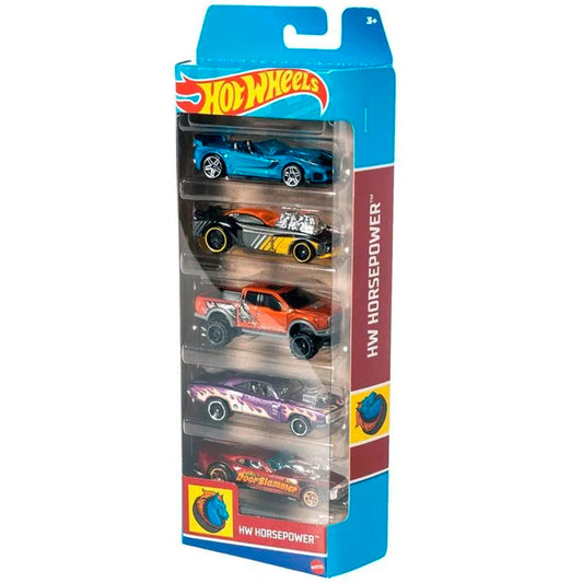 Hot Wheels 5 Car Gift Pack - HW Horsepower (HFV94)