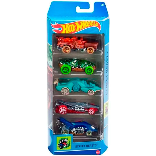 Hot Wheels 5 Car Gift Pack - Street Beasts (HFV91)