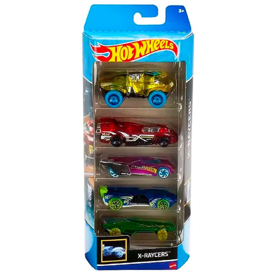 Hot Wheels 5 Car Gift Pack - X-Raycers (HLY64)