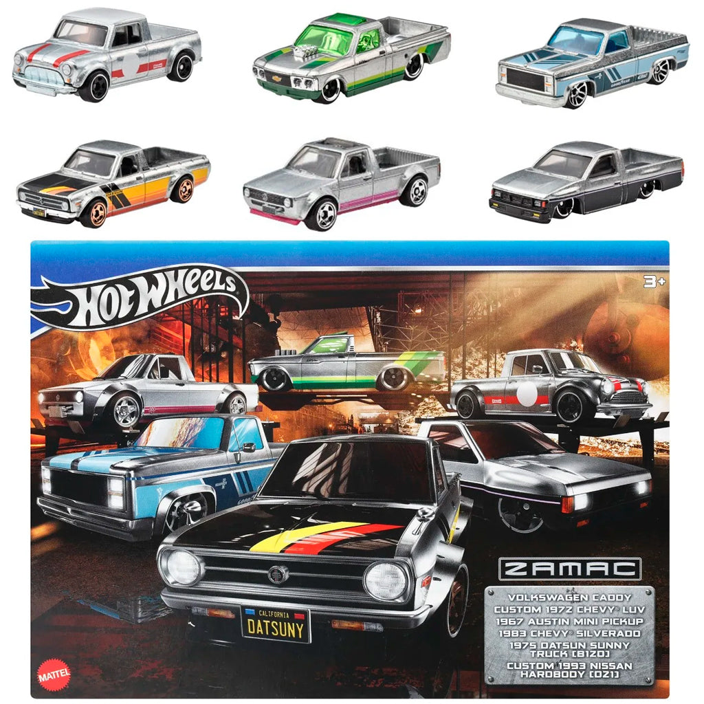 Hot Wheels Zamac Themed 6 Car Pack 2024 (HRX57)