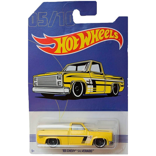 Hot Wheels American Pickup Srs - '83 Chevy Silverado (Card Creased)