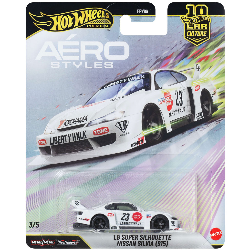 Hot Wheels Aero Styles 2026 - 3/5 - Super Silhouette Nissan Silvia S15