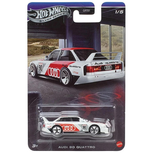 Hot Wheels Audi Series 2026 - 1/5 - Audi 90 Quattro White (JKY15)