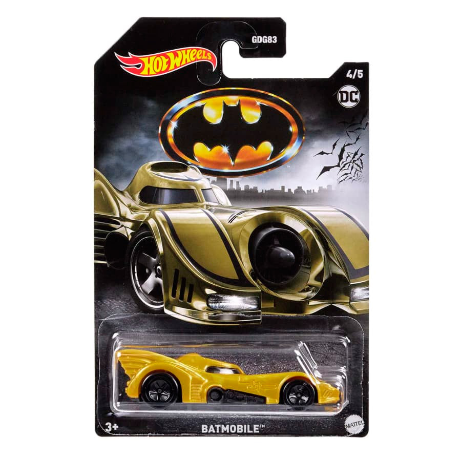 Hot Wheels Batman Series 2022 - Batmobile (Gold) (Blister Cracked)