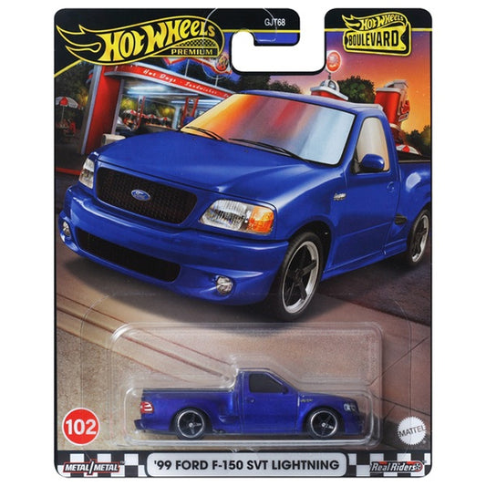 Hot Wheels Boulevard 2024 - #102 - '99 Ford F-150 SVT Lightning