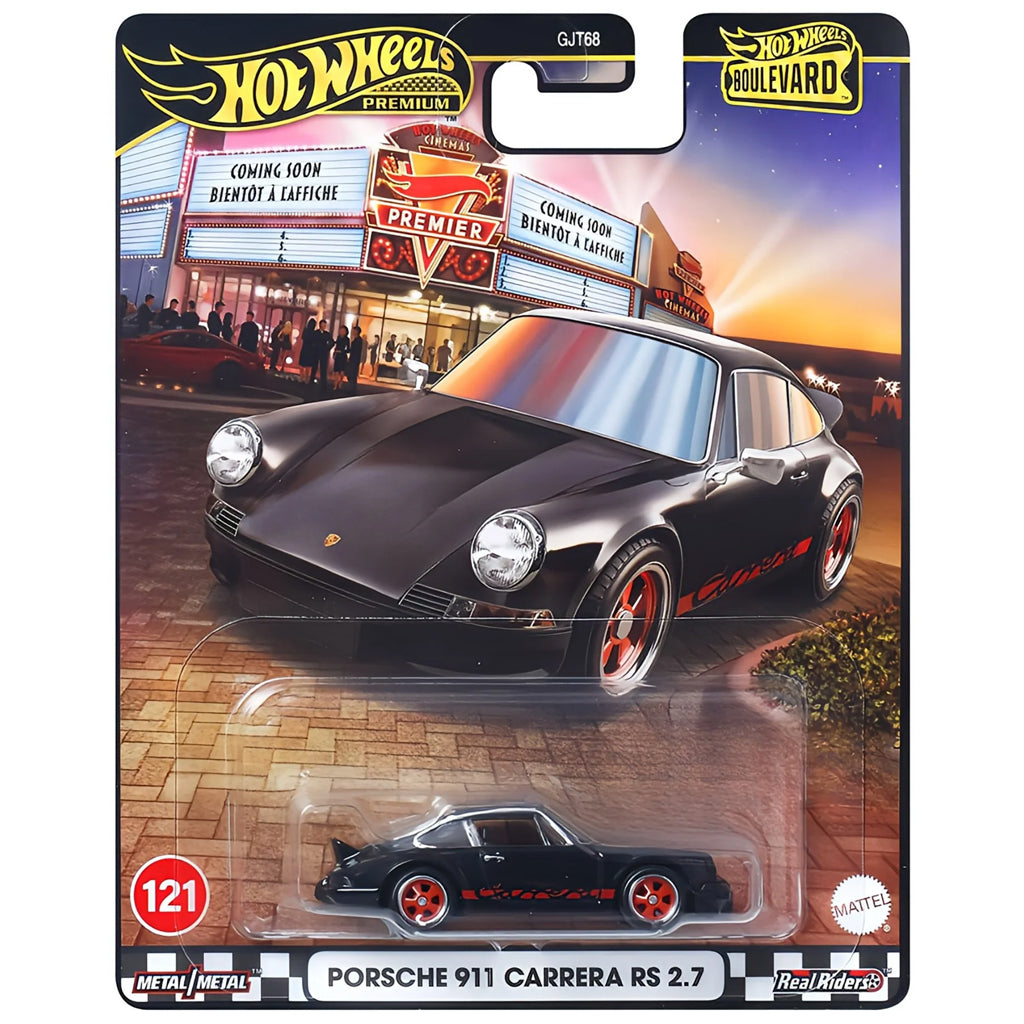 Hot Wheels Boulevard 2025 - #121 - Porsche 911 Carrera RS 2.7 Black