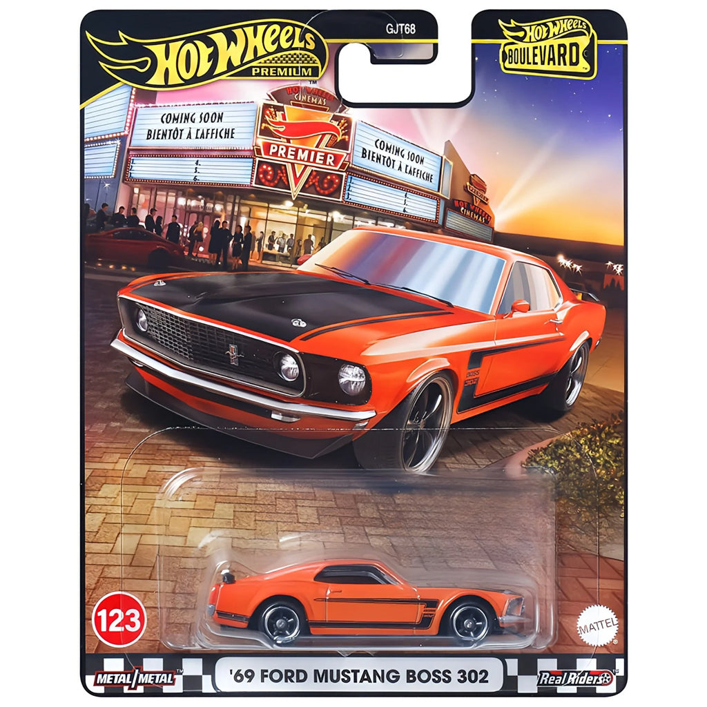 Hot Wheels Boulevard 2025 - #123 - '69 Ford Mustang Boss 302 Orange