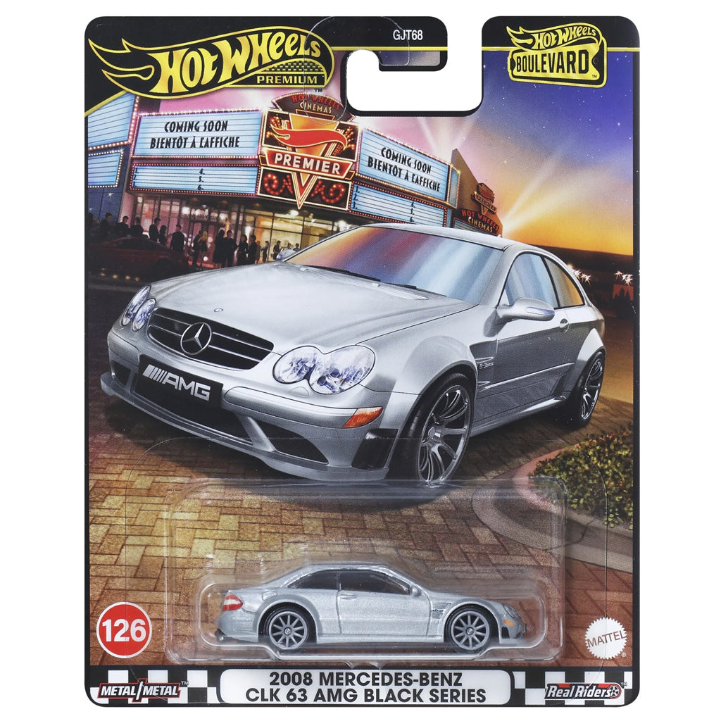 Hot Wheels Boulevard 2025 - #126 - Mercedes-Benz CLK 63 AMG Black Srs