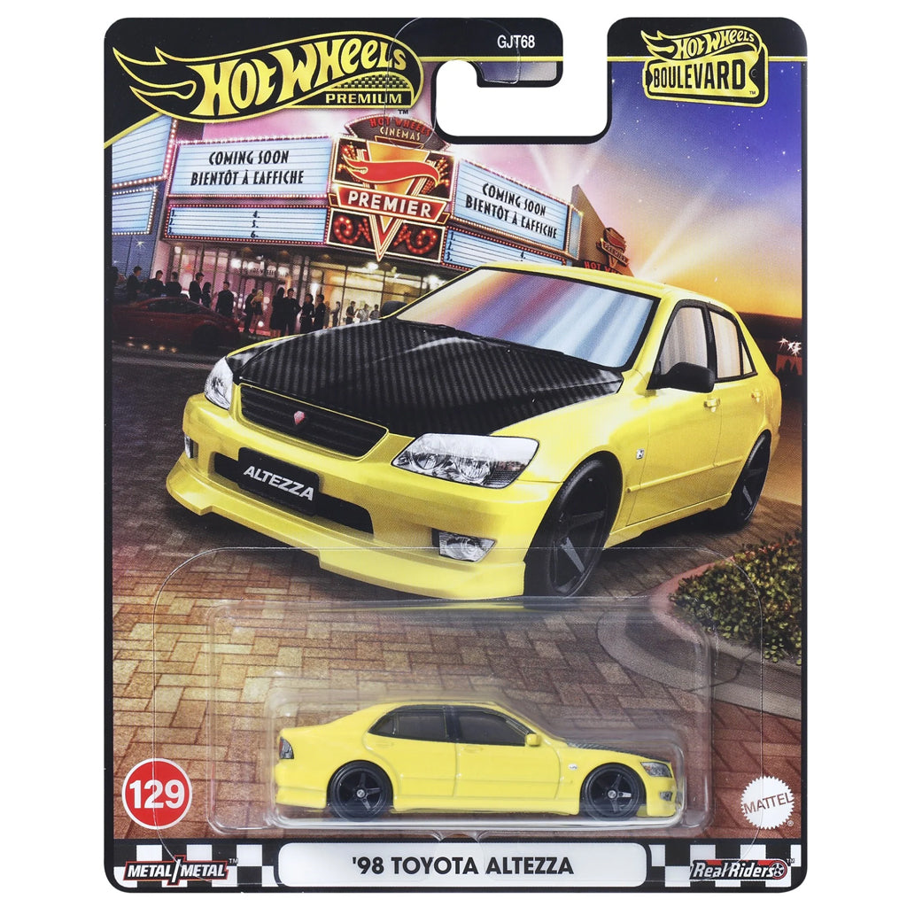 Hot Wheels Boulevard 2025 - #129 - '98 Toyota Altezza Yellow