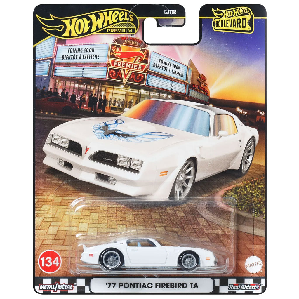 Hot Wheels Boulevard 2025 - #134 - '77 Pontiac Firebird TA White