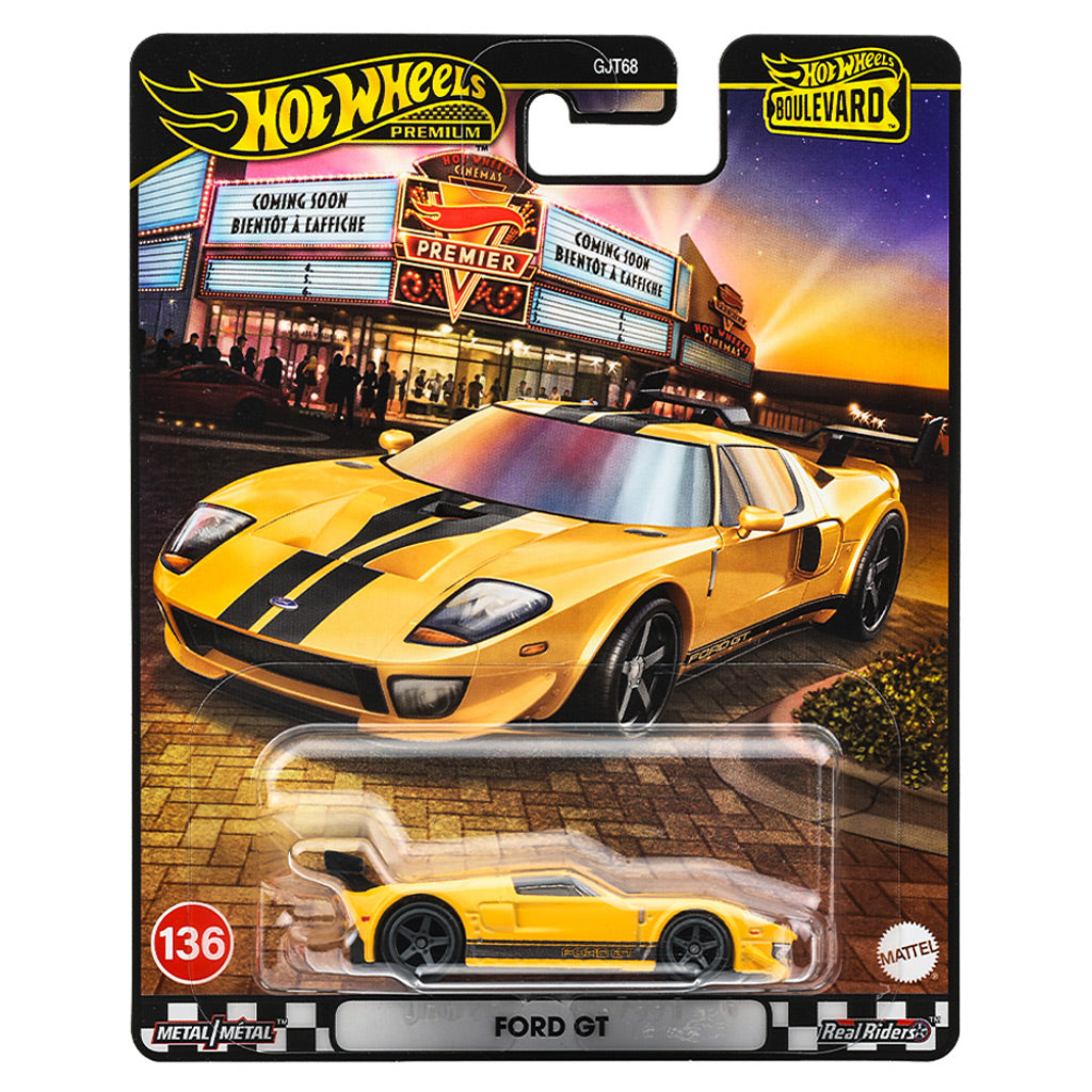 Hot Wheels Boulevard 2025 - #136 - Ford GT Yellow (JHW26)