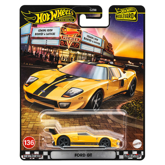 Hot Wheels Boulevard 2025 - #136 - Ford GT Yellow (JHW26)