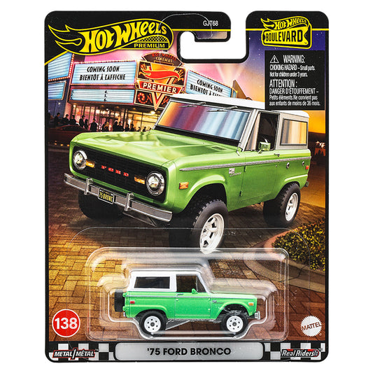 Hot Wheels Boulevard 2025 - #138 - '75 Ford Bronco Green