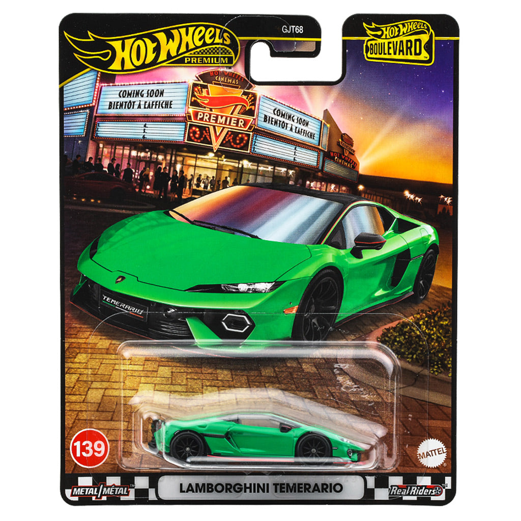 Hot Wheels Boulevard 2025 - #139 - Lamborghini Temerario Green