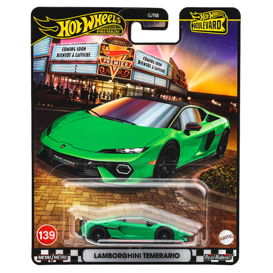 Hot Wheels Boulevard 2025 - #139 - Lamborghini Temerario Green