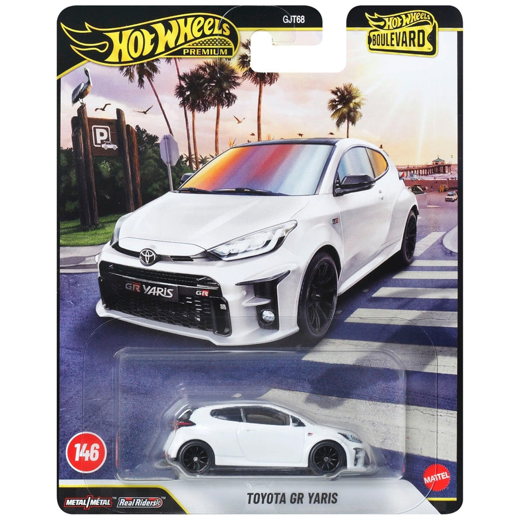 Hot Wheels Boulevard 2026 - #146 - Toyota GR Yaris White