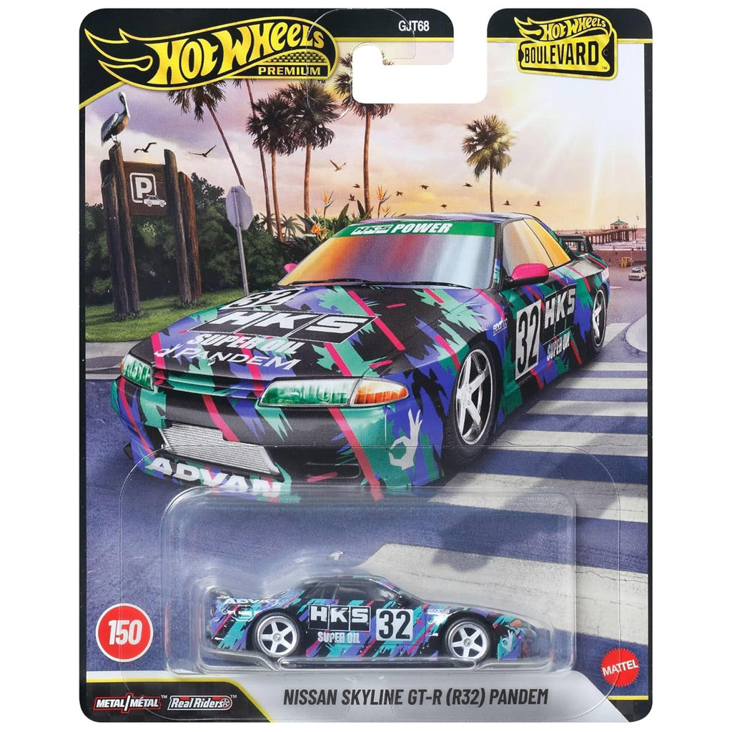 Hot Wheels Boulevard 2026 - #150 - Nissan Skyline GT-R R32 Pandem HKS