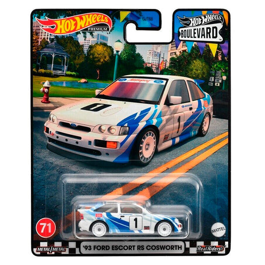 Hot Wheels Boulevard 2023 - #71 '93 Ford Escort RS Cosworth