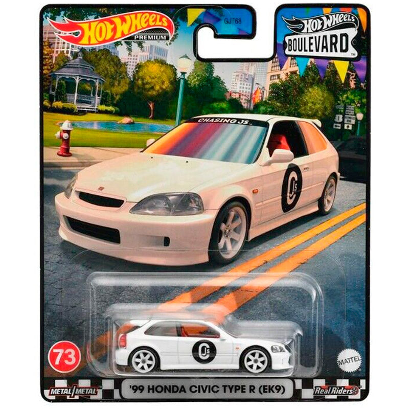 Hot Wheels Boulevard 2023 - #73 '99 Honda Civic Type R (EK9)