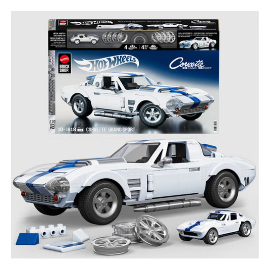 Hot Wheels Elite Series Brick Shop - Corvette Grand Sport (Box Damaged)