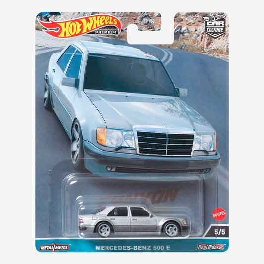 Hot Wheels - Canyon Warriors - 5/5 - Mercedes-Benz 500 E Silver