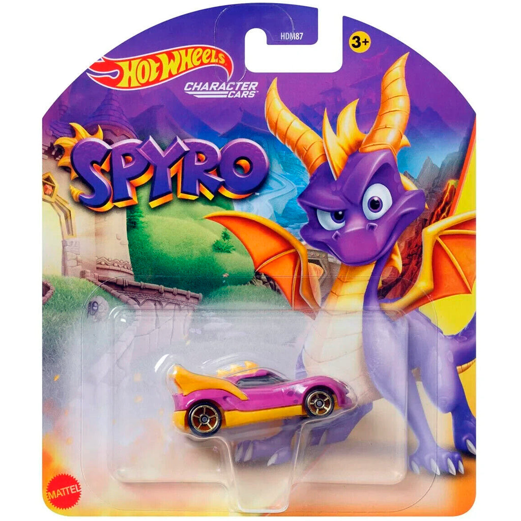 Hot Wheels Character Cars - Spyro The Dragon