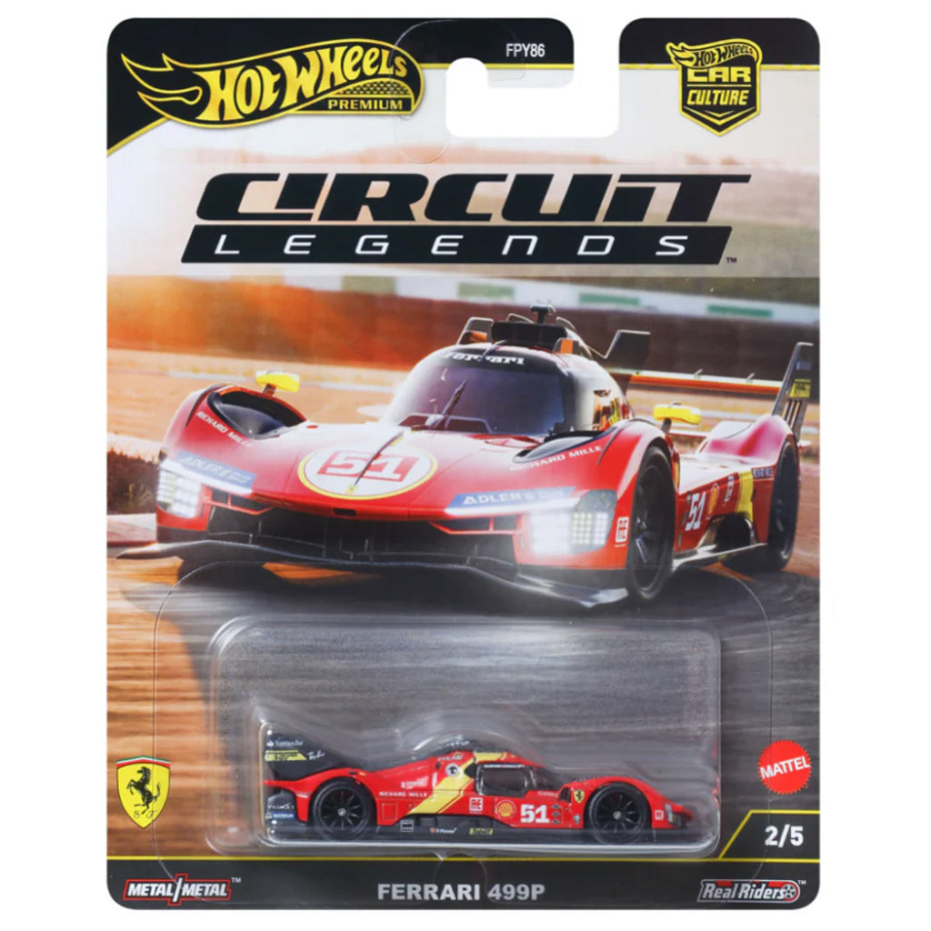 Hot Wheels - Circuit Legends 2025 - 2/5 - Ferrari 499P #51