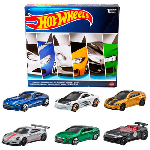 Hot Wheels 2022 European Themed 6 Pack (HDH51)