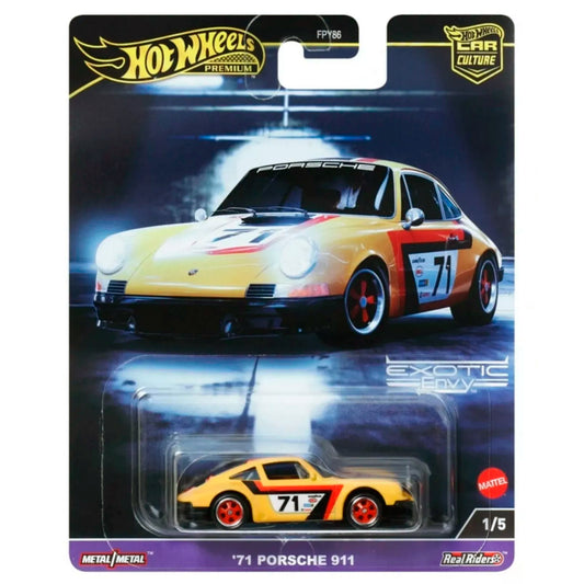 Hot Wheels Exotic Envy - '71 Porsche 911 Yellow