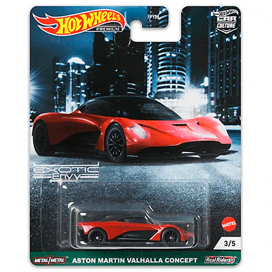 Hot Wheels Exotic Envy - Aston Martin Valhalla Concept (Card Creased)
