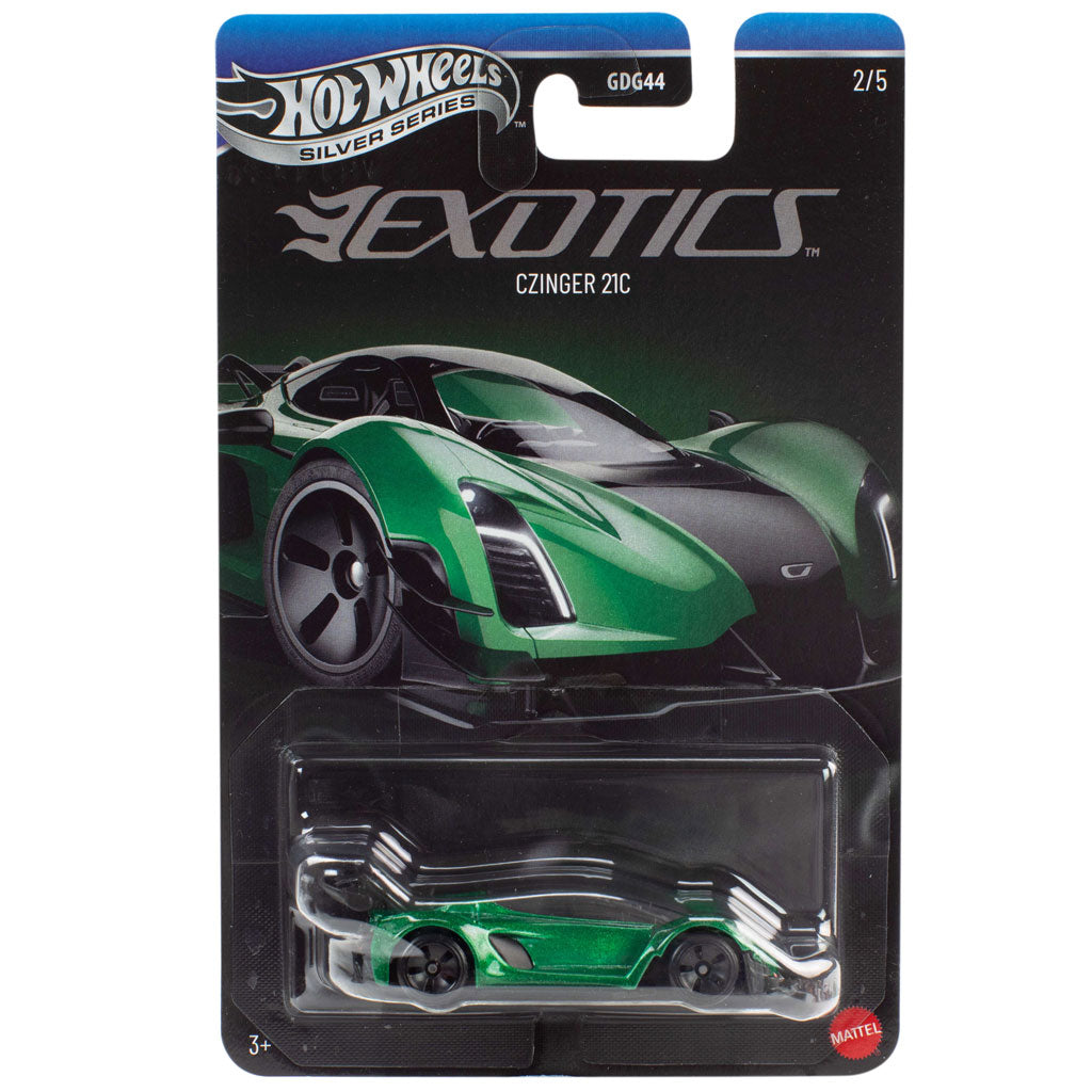 Hot Wheels Exotics 2026 Silver Series - 2/5 - Czinger 21C Green