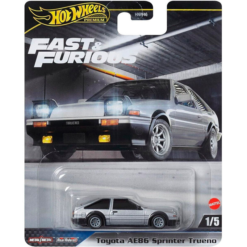 Hot Wheels Fast & Furious - 2024 Mix 1 - Toyota AE86 Sprinter Trueno