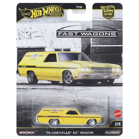 Hot Wheels Car Culture: Fast Wagons 2025 - 2/5 - '70 Chevelle SS Wagon