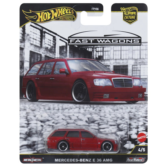 Hot Wheels Car Culture: Fast Wagons 2025 - 4/5 - Mercedes-Benz E36 AMG