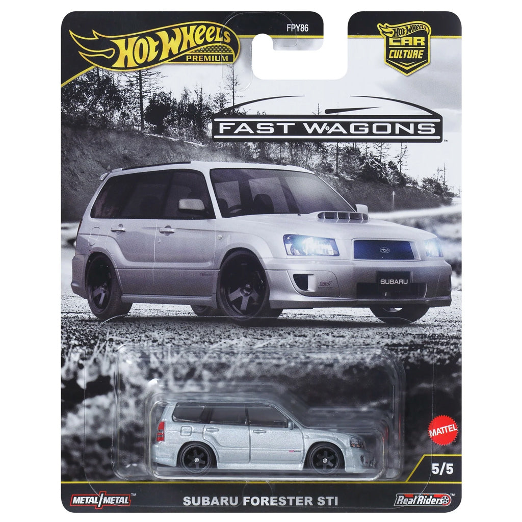 Hot Wheels Car Culture: Fast Wagons 2025 - 5/5 - Subaru Forester STI