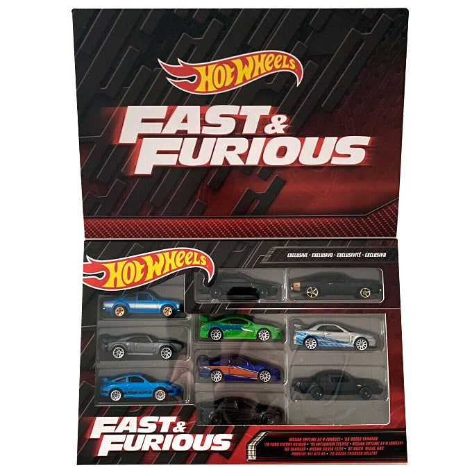 Hot Wheels Fast & Furious Themed 10 Pack (HNT21)