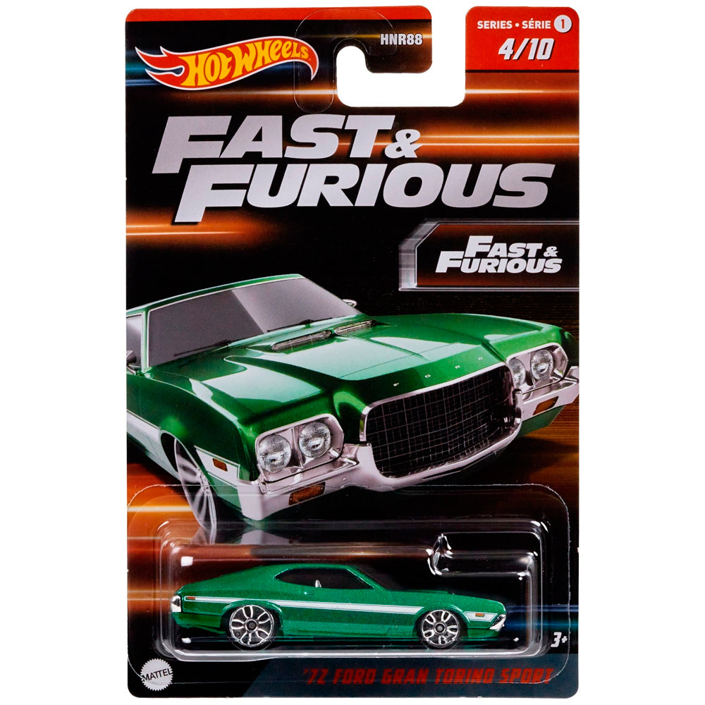 Hot Wheels Fast & Furious Basic Series 2023 - '72 Ford Gran Torino Sport