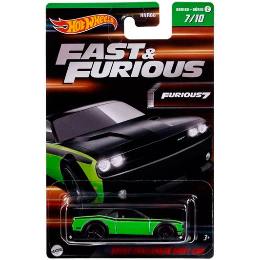 Hot Wheels Fast & Furious Basic Series 2023 - Dodge Challenger Drift Car
