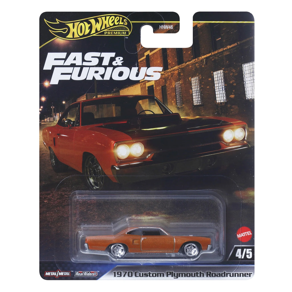 Hot Wheels Fast & Furious 2025 - 4/5 - 1970 Custom Plymouth Roadrunner