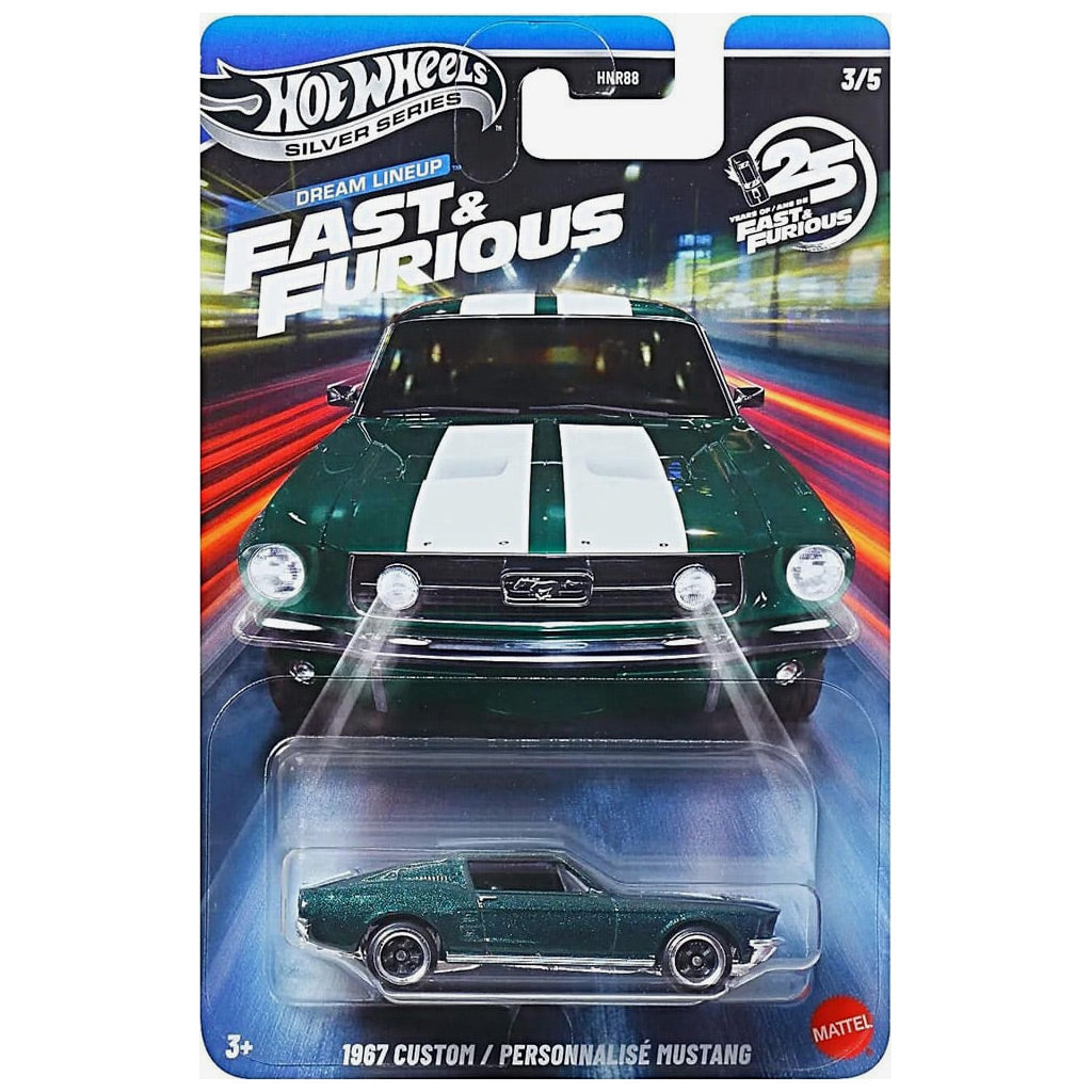 Hot Wheels Fast & Furious - Dream Lineup - 3/5 - 1967 Custom Mustang