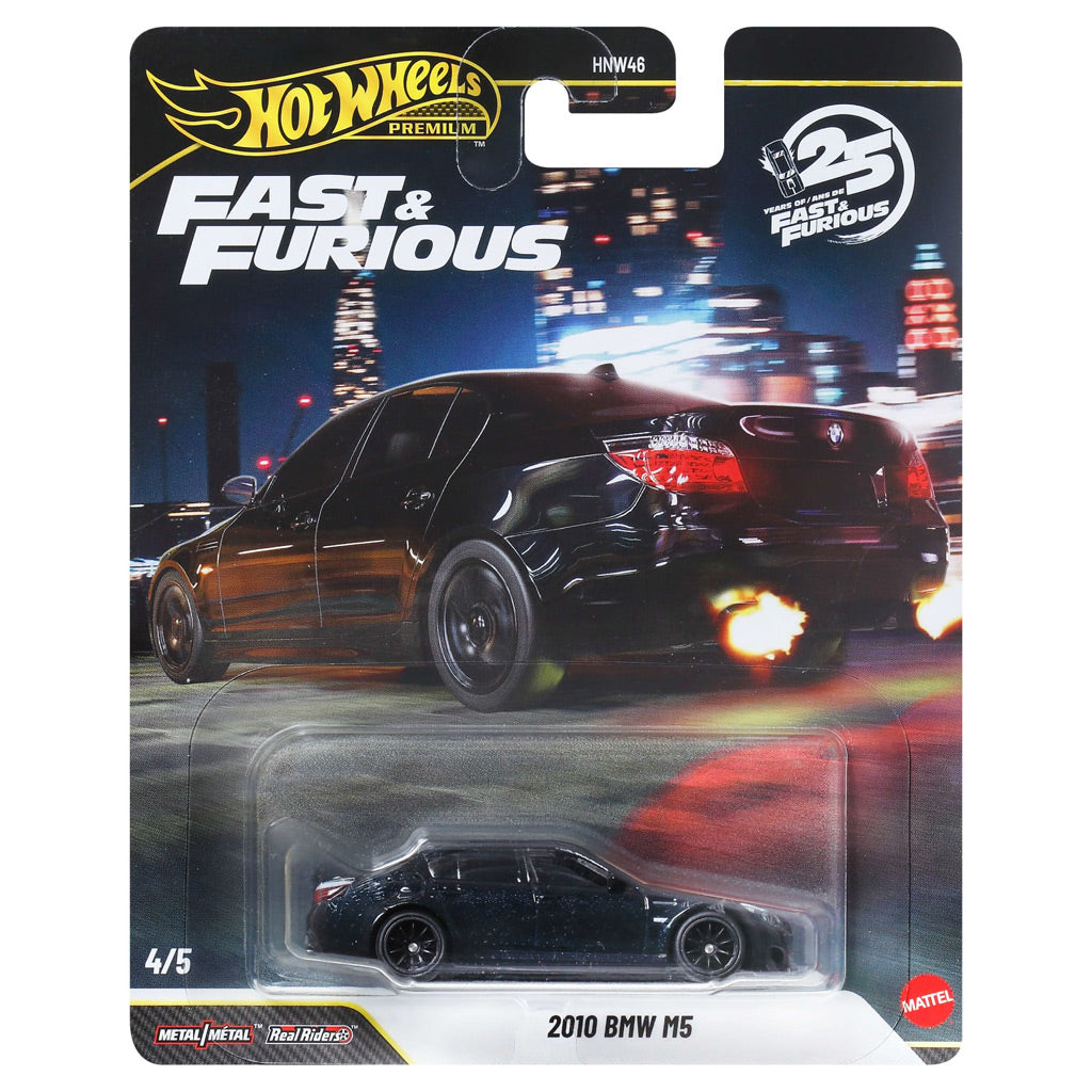 Hot Wheels Fast & Furious 2026 - 4/5 - 2010 BMW M5 Black